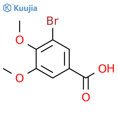3-Bromo-4,5-dimethoxybenzoic Acid structure