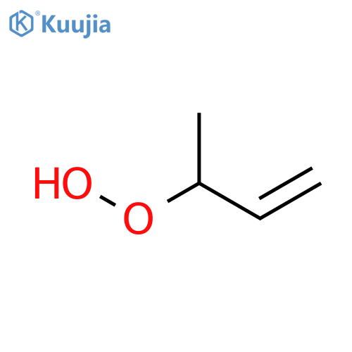 Hydroperoxide, 1-methyl-2-propenyl structure