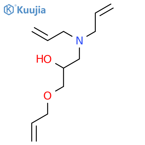 2-Propanol, 1-(di-2-propenylamino)-3-(2-propenyloxy)- structure