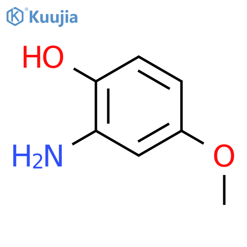 2-Amino-4-methoxyphenol structure