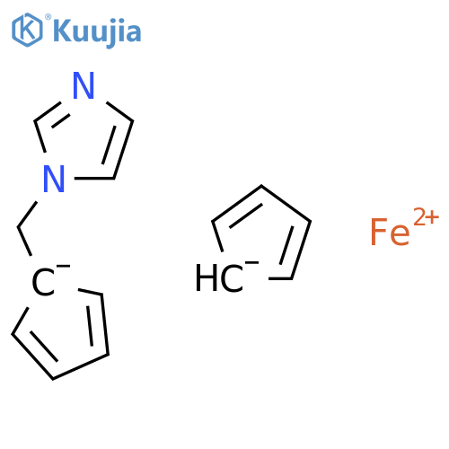 Ferrocene, (1H-imidazol-1-ylmethyl)- structure