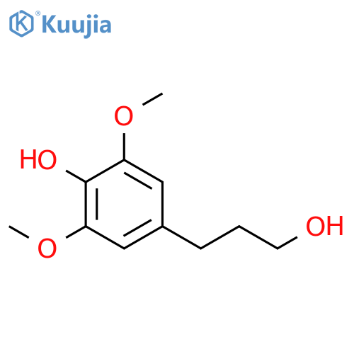 Dihydrosinapyl alcohol structure