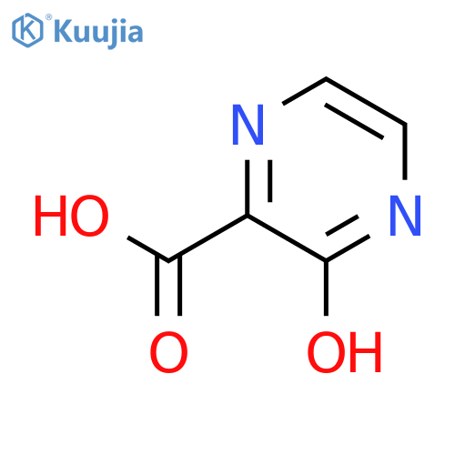 3-Hydroxypyrazine-2-carboxylic acid structure