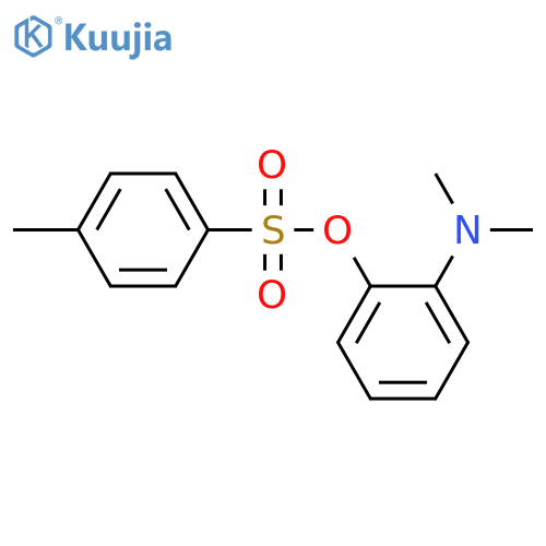 Phenol, 2-(dimethylamino)-, 4-methylbenzenesulfonate (ester) structure