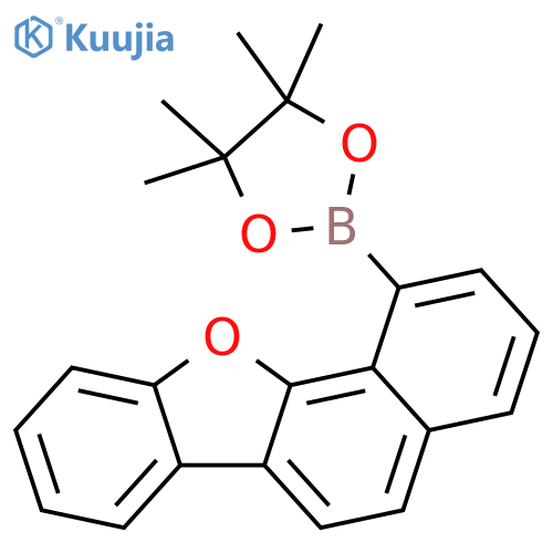 Benzo[b]naphtho[2,1-d]furan, 1-(4,4,5,5-tetramethyl-1,3,2-dioxaborolan-2-yl)- structure