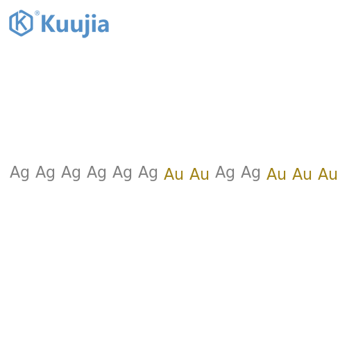Gold, compd. with silver (5:8) structure