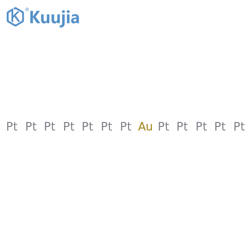 Gold, compd. with platinum (1:12) structure