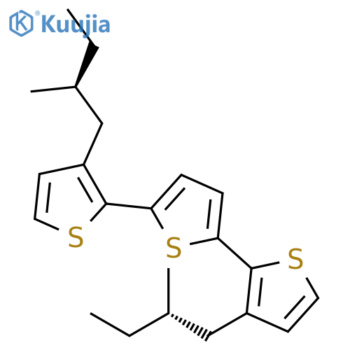 2,2':5',2''-TERTHIOPHENE, 3,3''-BIS[(2S)-2-METHYLBUTYL]- structure