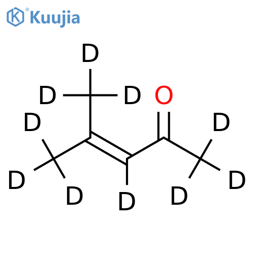Mesityl Oxide-d10 structure