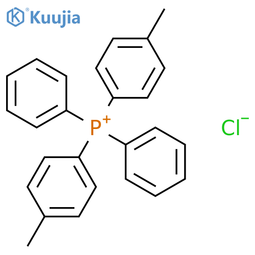 Diphenyldi-p-tolylphosphonium chloride structure