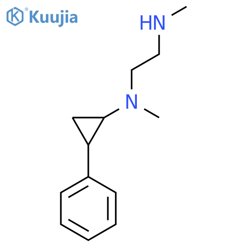 N1,N2-Dimethyl-N1-(2-phenylcyclopropyl)-1,2-ethanediamine structure