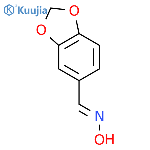 N-(1,3-dioxaindan-5-yl)methylidenehydroxylamine structure