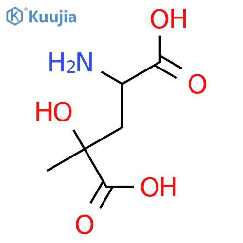D-Glutamic acid, 4-hydroxy-4-methyl-, (4S)- structure