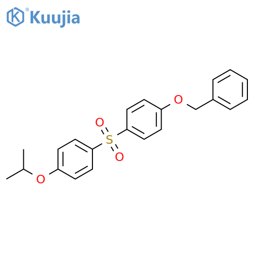 1-[[4-(1-Methylethoxy)phenyl]sulfonyl]-4-(phenylmethoxy)benzene structure