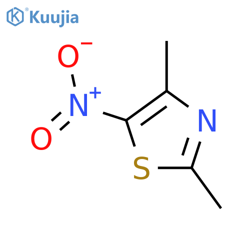 2,4-dimethyl-5-nitro-1,3-thiazole structure