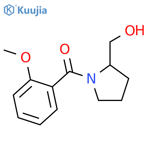 (R)-(+)-1-(2-Methoxybenzoyl)-2-Pyrrolidinemethanol structure