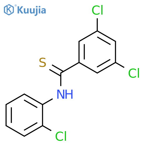 Benzenecarbothioamide, 3,5-dichloro-N-(chlorophenyl)- structure