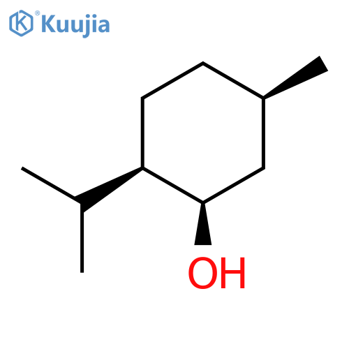 (1R,2R,5R)-2-Isopropyl-5-methylcyclohexanol structure