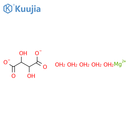 Butanedioic acid,2,3-dihydroxy- (2R,3R)-, magnesium salt (1:?) structure