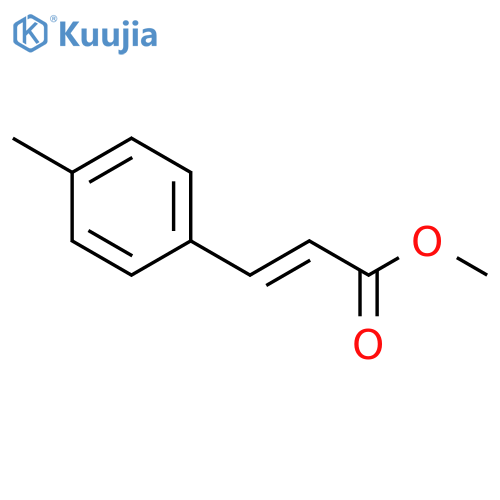 methyl (2E)-3-(4-methylphenyl)prop-2-enoate structure