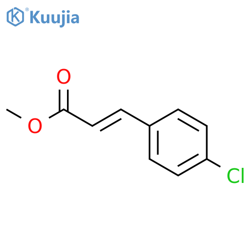methyl 3-(4-chlorophenyl)prop-2-enoate structure