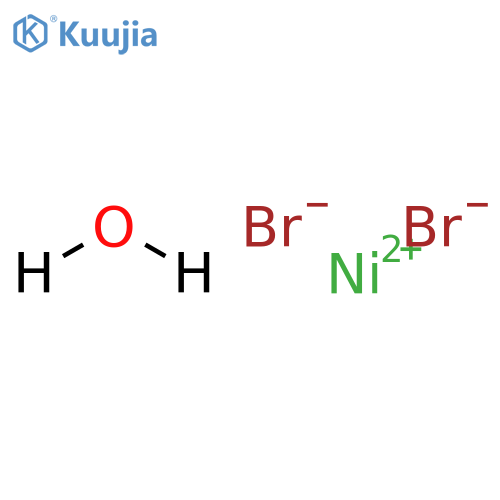 Nickel(II) bromide hydrate structure