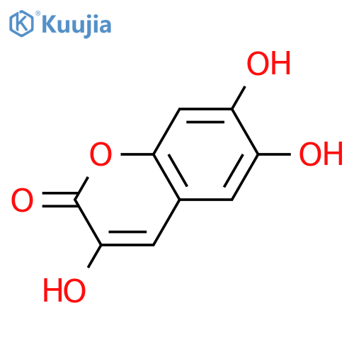 3-Hydroxyesculetin structure