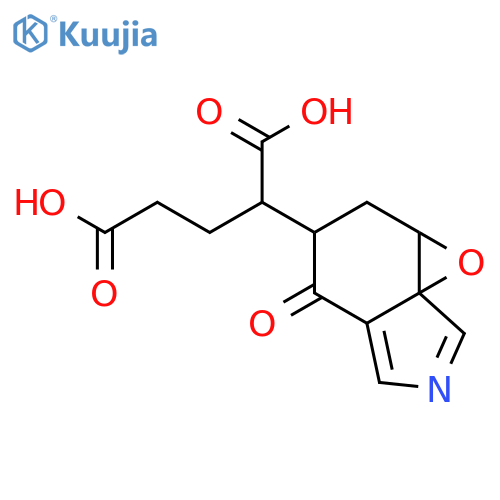 Pentanedioic acid, 2-(1a,5-dihydro-5-oxooxireno[d]isoindol-6(7H)-yl)- structure