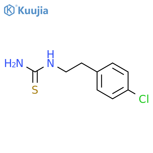 Thiourea, [2-(4-chlorophenyl)ethyl]- structure