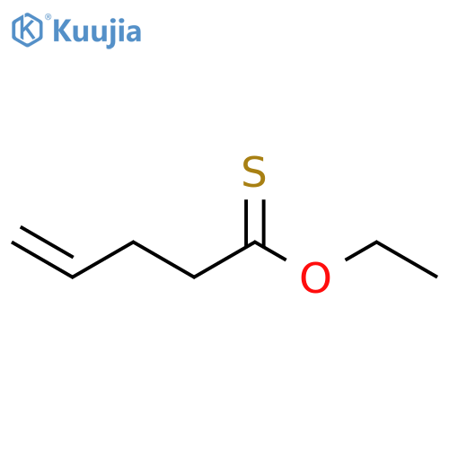4-Pentenethioic acid, O-ethyl ester structure