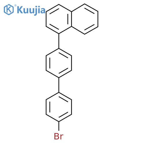 1-(4'-Bromo-[1,1'-biphenyl]-4-yl)naphthalene structure