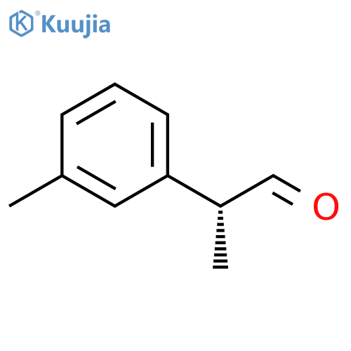 (αR)-α,3-Dimethylbenzeneacetaldehyde structure