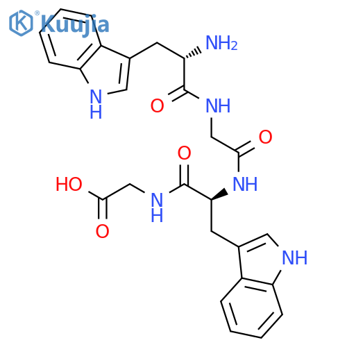 Glycine, L-tryptophylglycyl-L-tryptophyl- structure