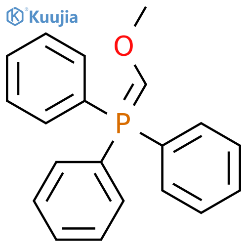 METHOXYMETHYLENETRIPHENYLPHOSPHORANE structure