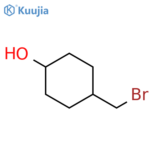 4-(bromomethyl)cyclohexan-1-ol, Mixture of diastereomers structure