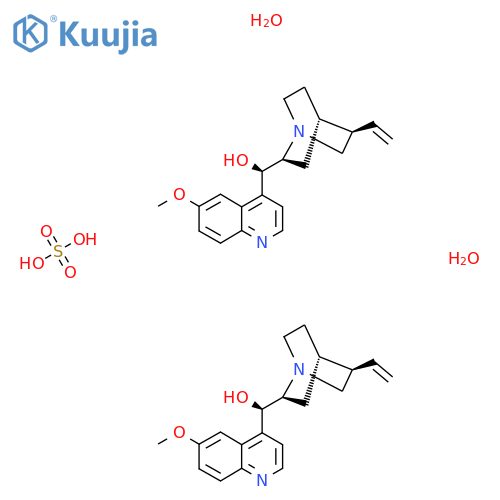 Quinine Sulfate Dihydrate structure