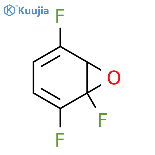7-Oxabicyclo[4.1.0]hepta-2,4-diene,1,2,5-trifluoro- structure