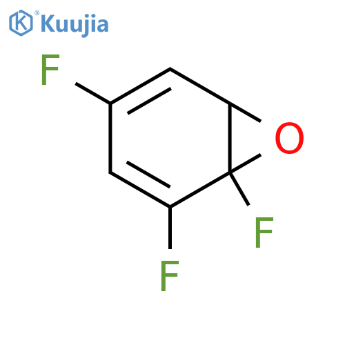 7-Oxabicyclo[4.1.0]hepta-2,4-diene,1,2,4-trifluoro- structure