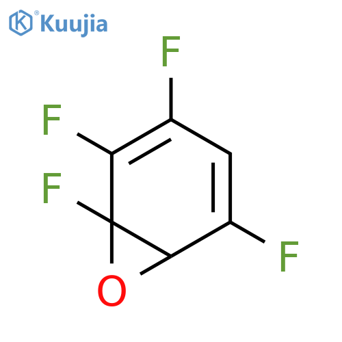 7-Oxabicyclo[4.1.0]hepta-2,4-diene, 1,2,3,5-tetrafluoro- structure