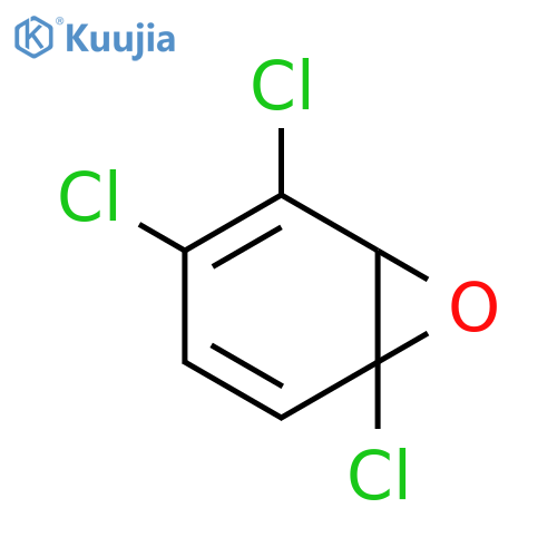 7-Oxabicyclo[4.1.0]hepta-2,4-diene, 1,4,5-trichloro- structure