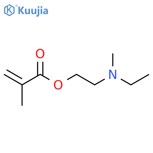 2-Propenoic acid, 2-methyl-, 2-(ethylmethylamino)ethyl ester structure