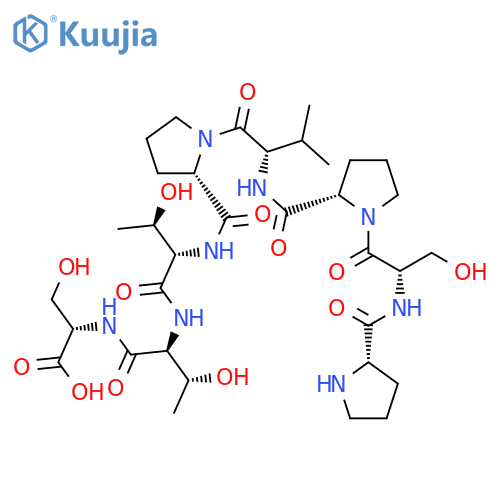 L-Serine, L-prolyl-L-seryl-L-prolyl-L-valyl-L-prolyl-L-threonyl-L-threonyl- structure