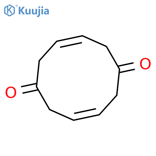 3,8-Cyclodecadiene-1,6-dione, (Z,Z)- structure