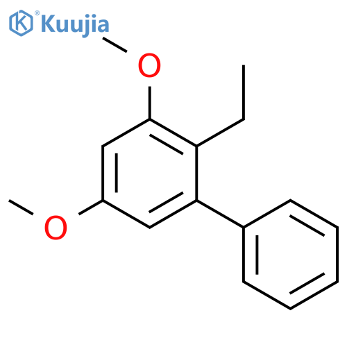 1,1-Biphenyl, 2-ethyl-3,5-dimethoxy- structure