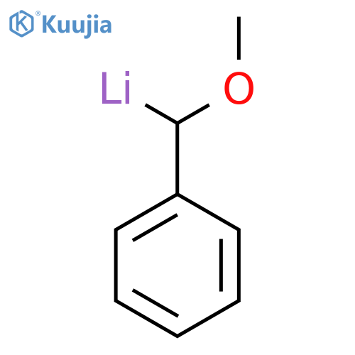 Lithium, (methoxyphenylmethyl)- structure