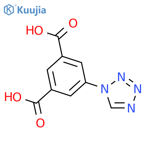 5-(1H-Tetrazol-1-yl)isophthalic acid structure