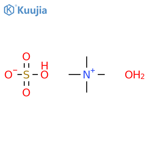 TETRAMETHYLAMMONIUM HYDROGENSULFATE HYD& structure