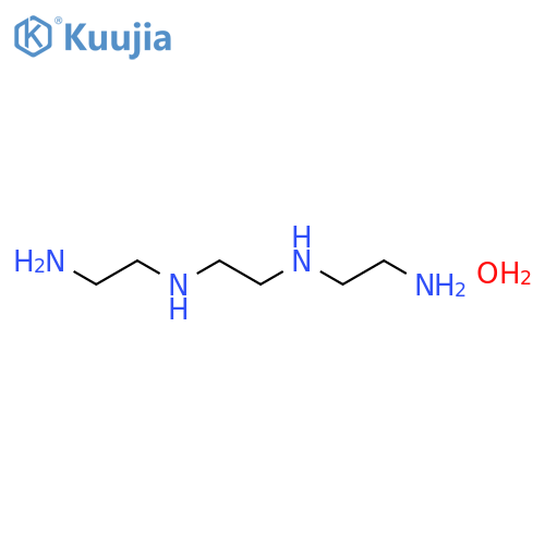 1,2-Ethanediamine, N,N'-bis(2-aminoethyl)-, hydrate structure