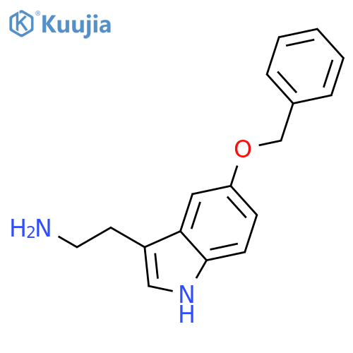 2-(5-Benzyloxy-1H-indol-3-yl)-ethylamine structure