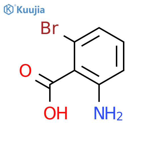 2-Amino-6-bromobenzoic acid structure